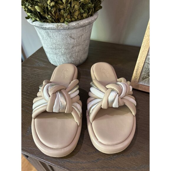 SEYCHELLES Simply The Best Sandal Sand Womens Size 7.5 - Picture 6 of 13